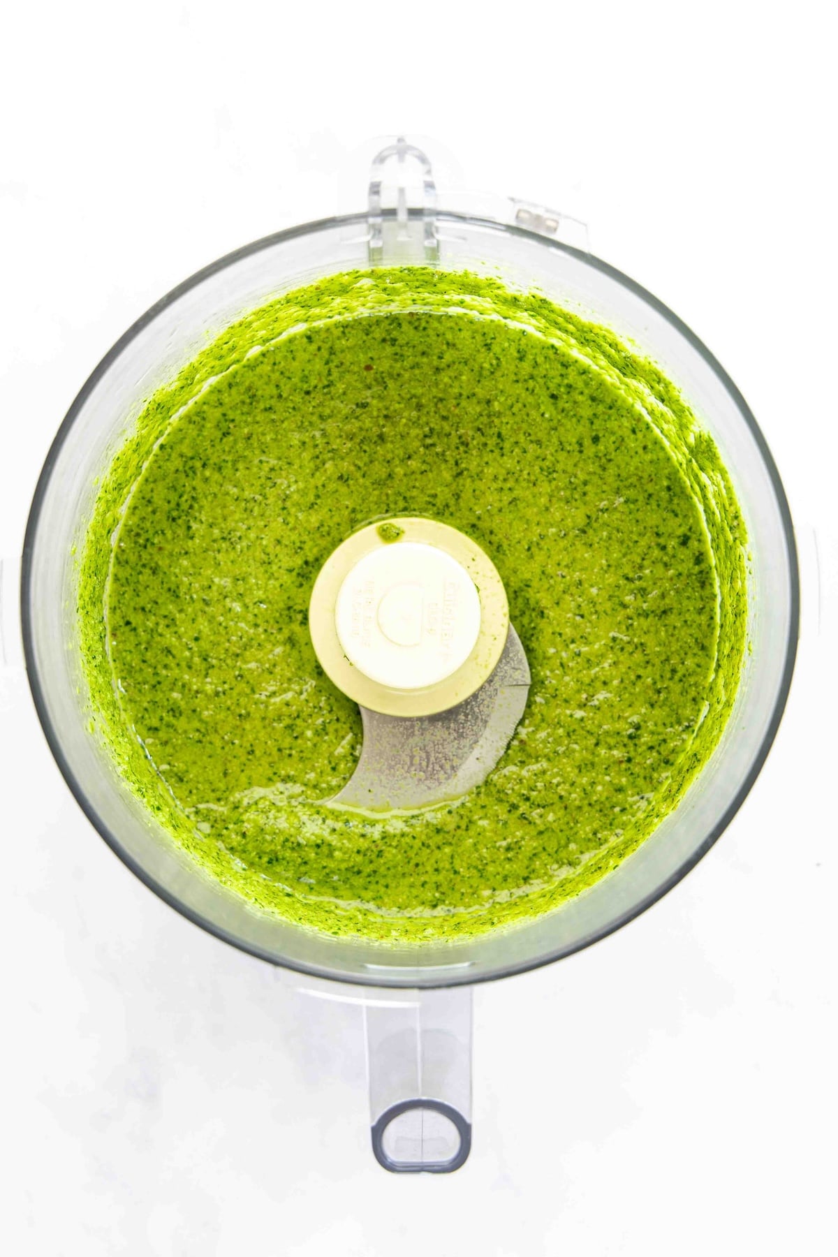 pesto sauce with oil added
