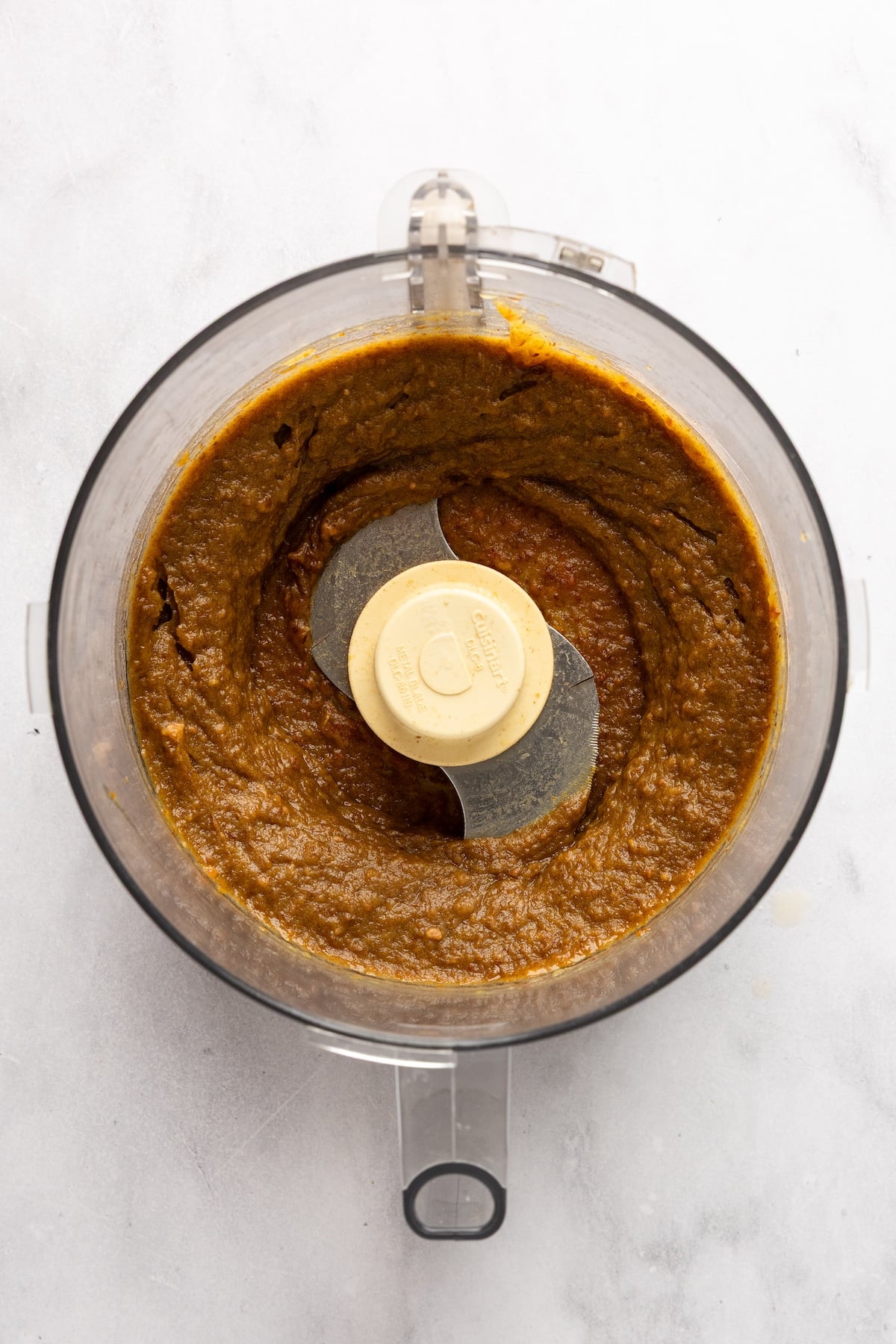 dates, cooking liquid and baking soda pureed and smooth