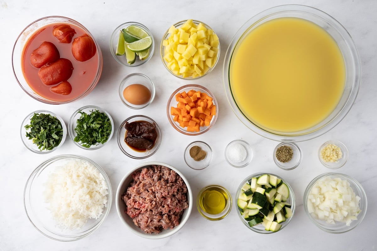 albondigas soup ingredients