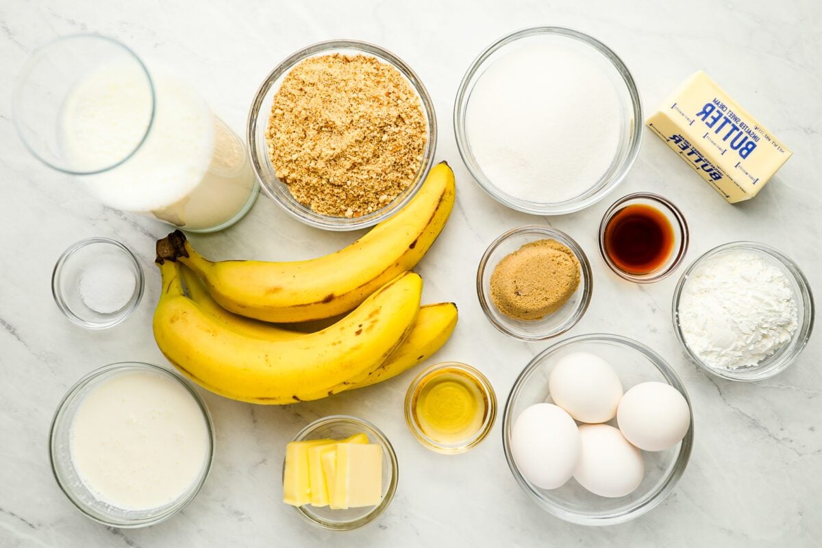 banana cream pie ingredients