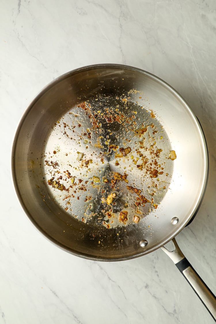 Fond in the pan