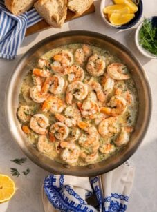 Buttery Shrimp with Dill