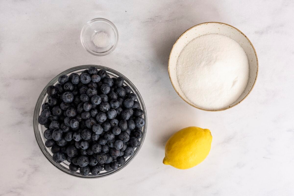 blueberry jam ingredients