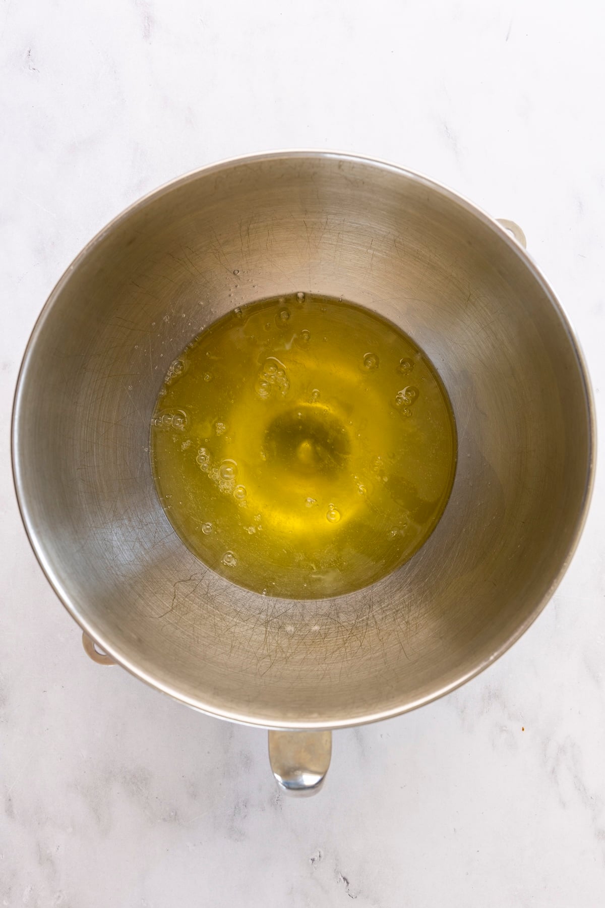 egg whites in bowl