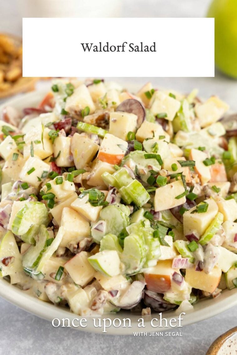 A little retro and a lot delicious, this Waldorf salad recipe gives the old-school favorite a fresh update without messing with what made it a classic.